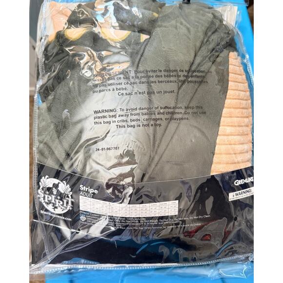 Adult Stripe Jumpsuit - Gremlins Large / XL - Picture 4 of 4